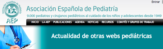 La AEP recomienda www.enfermerapediatrica.com