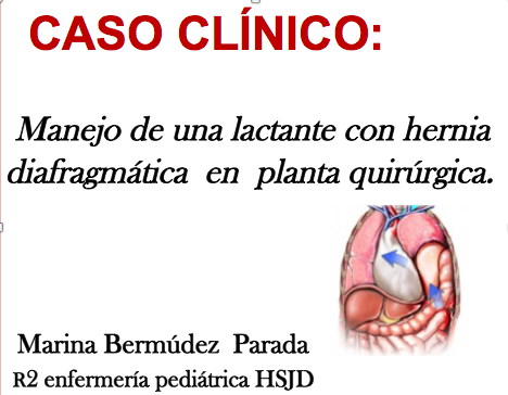 Caso clínico: Lactante con hernia diafragmática.